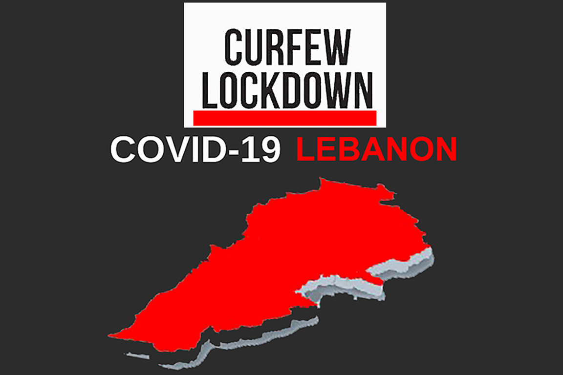Lebanon Curfew & Lockdown